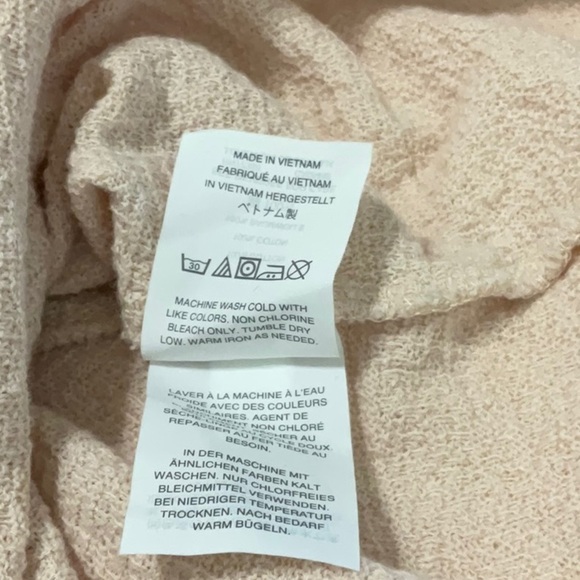 33- Madewell EUC Tan Short Sleeve Top Size Large. 100% Cotton. Pit to pit 21” - Picture 6 of 7